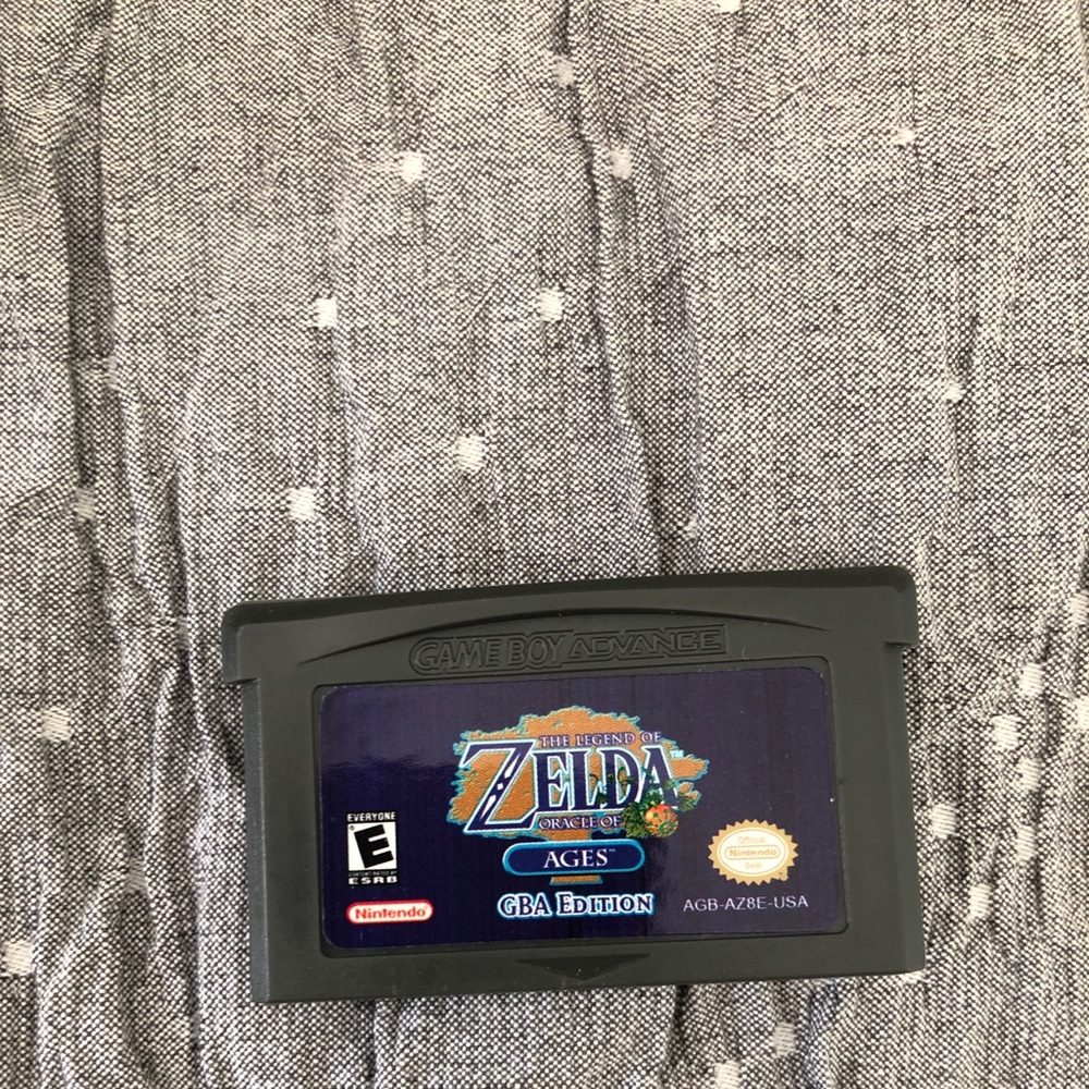 The Legend of Zelda: Oracle of Ages GBA game